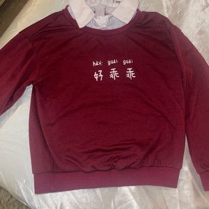 Girls sweater size 7y